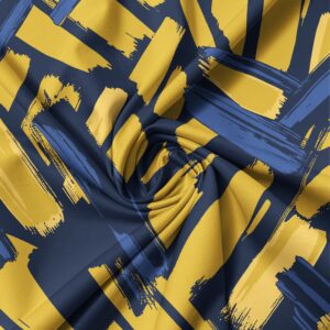 Abstract Brushstroke Pattern