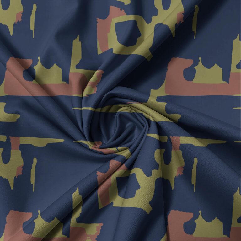 Abstract Irregular Shapes Pattern