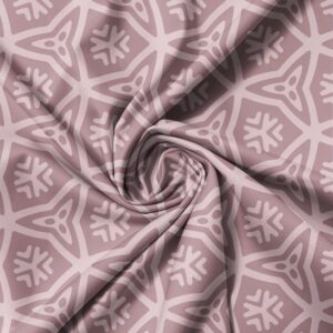 Seamless Geometric Floral/Snowflake Pattern