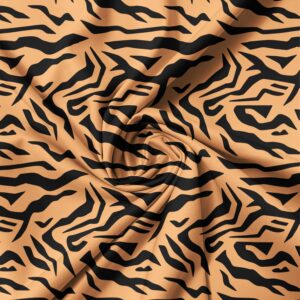 Wild Tiger Skin Seamelss Pattern