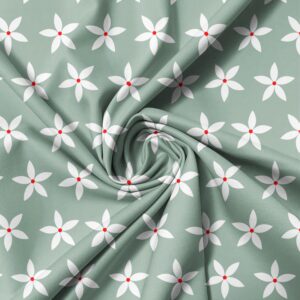 White Flower Seamless Pattern