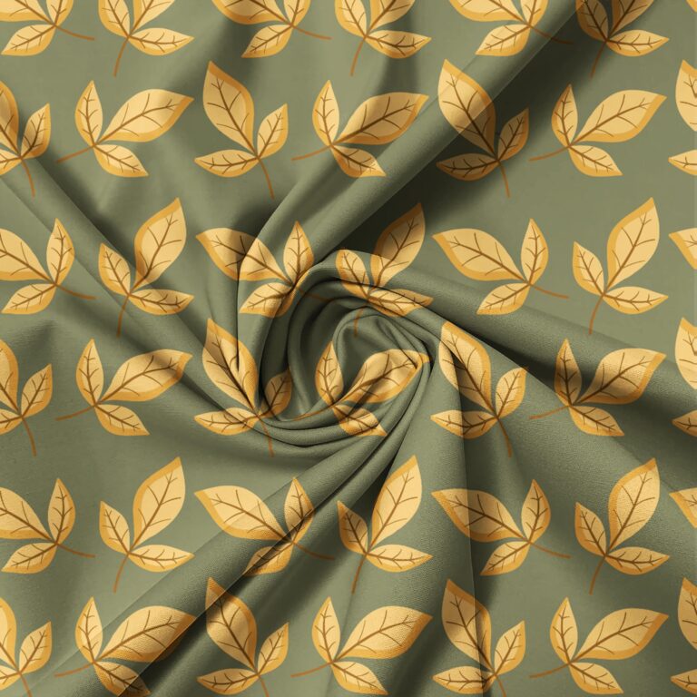 Beautiful Autumn Leafy Seamless Pattern