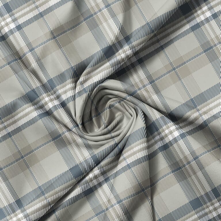 Tartan Beige Grey Seamless Pattern