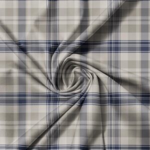 Cool-Toned Tartan Seamless Pattern